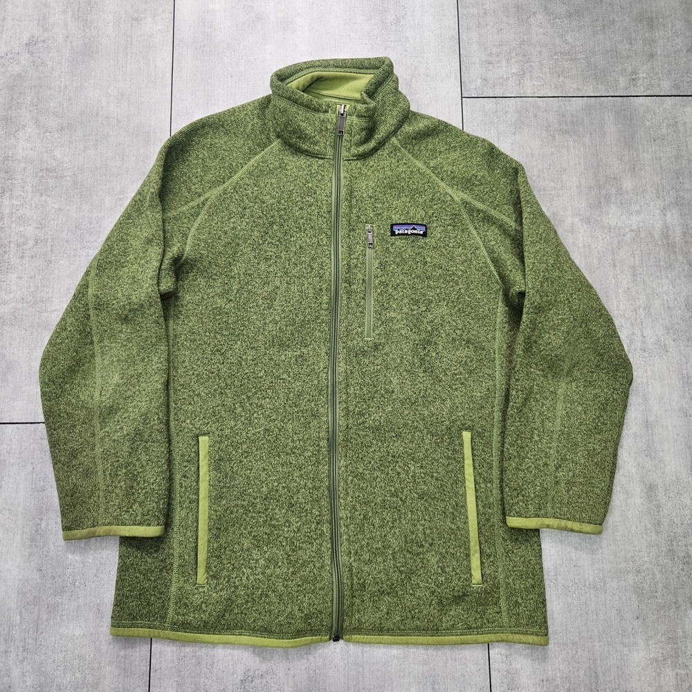 Patagonia Better Sweater Full Zip Jacket Mens Medium Green 25527 SP16